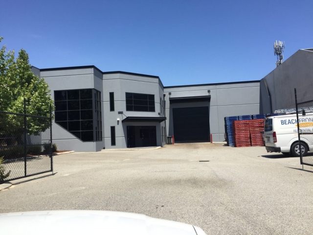 After image of Interior office & Exterior warehouse texture paint in Wangara